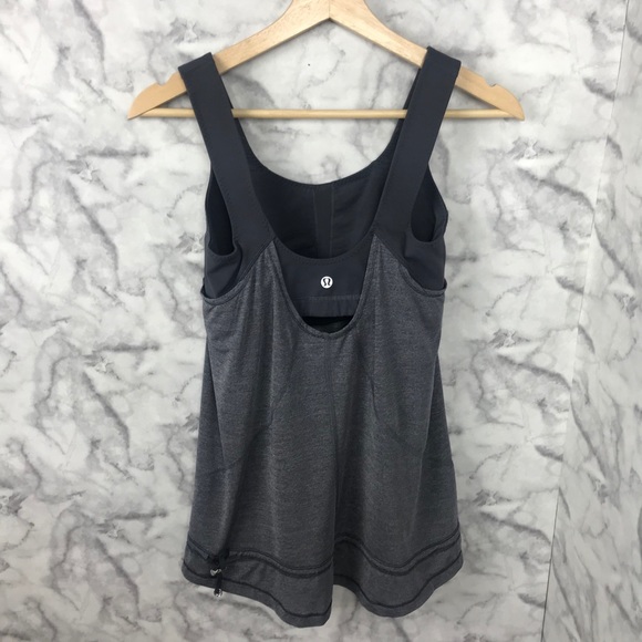 Lululemon Athletica Shelf Bra Cinch Waist Tank - Picture 8 of 11